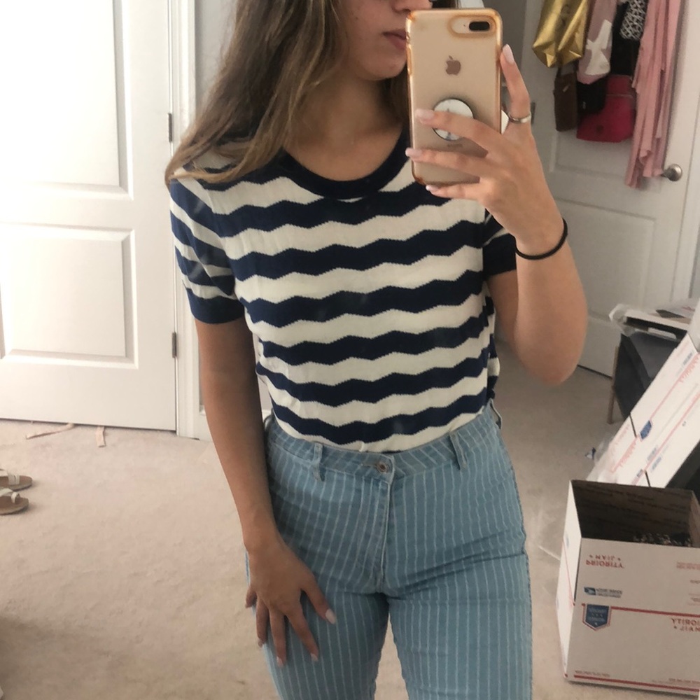 Chevron Stripped Tshirt